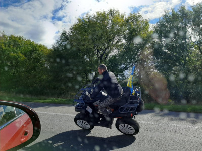 Мотоцикліст з Борисполя встановив світовий рекорд на квадроциклі
