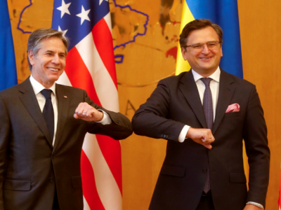 Блінкен пообіцяв Кулебі, що США посилюватимуть військові позиції України