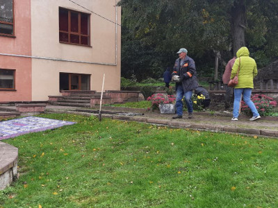 У центрі Галича демонтували банер з портретами Героїв Небесної Сотні