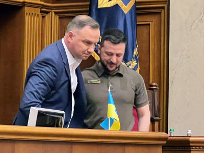 Президент Польщі відреагував на слова Зеленського про падіння ракети в Польщі