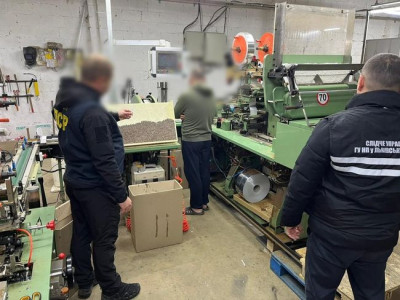 У Волинській області виявили підпільну сигаретну фабрику, щодоби 20 тисяч пачок