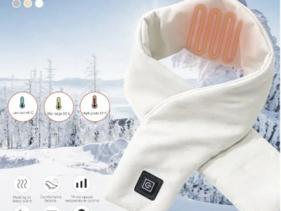 Xiaomi створив шарф, який може за секунди нагрітися до 50°C. Фото