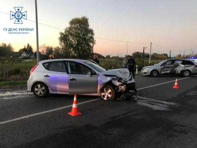 На Волині чоловік скоїв аварію на краденому авто