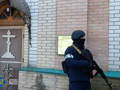 СБУ навідалася з обшуками в церкви УПЦ МП Полтавщини