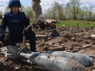 У Кобеляцькій громаді підірвуть залишки збитої ракети