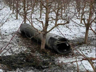 Нерозірвану ракету виявлено на півночі Молдови біля кордону з Україною