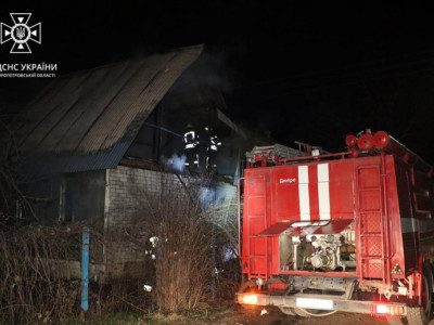 В Обухівці ліквідували пожежу
