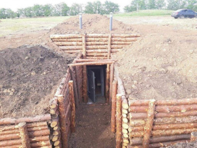 На Волині облаштовують фортифікаційні споруди