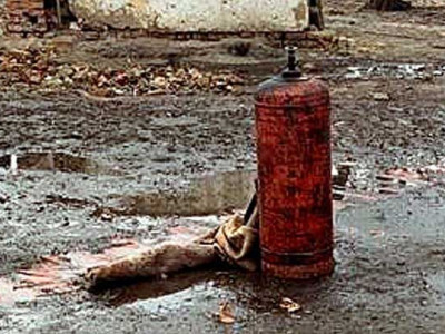 На Полтавщині у будинку загорівся газовий балон