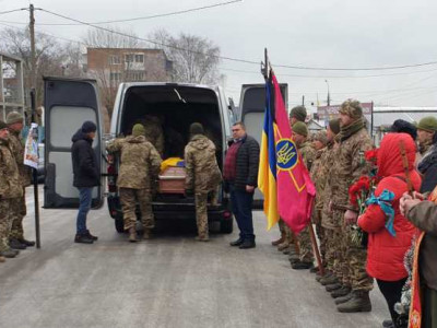 У Бердичеві поховали мінометника Андрія Бовкуна