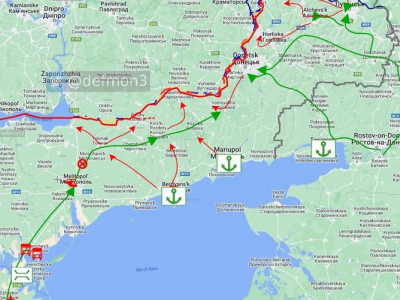 ЗСУ могли перерізати важливу артерію постачання ворожого угруповання на Запоріжжі