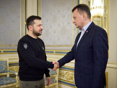 Зеленський провів зустріч з міністром оборони Польщі: про що домовилися