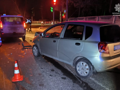 У Чернігові п’яний водій вчинив ДТП (Фото)