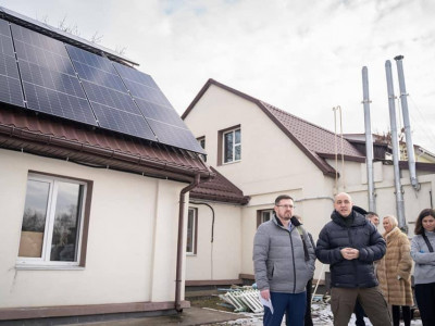 На Київщині модернізували амбулаторію з використанням джерел зеленої енергії