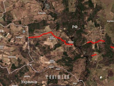 Біля Чернігівщини росіяни облаштували лінію укріплень