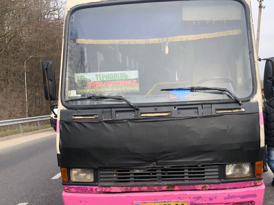 На Тернопільщині жінка випала з рейсового автобуса, після чого у нього в’їхала фура