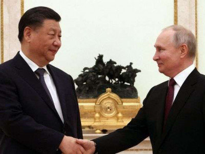 В ISW розповіли, чому очікування Путіна від візиту Сі Цзіньпіна до Москви провалилися