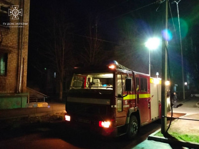 Сьогодні вночі у Кременчуці горів підвал