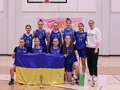 Броварська команда посіла 5 місце на третьому етапі European Girls Basketball League