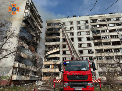 Оперативна інформація щодо ліквідації наслідків обстрілу у Запоріжжі