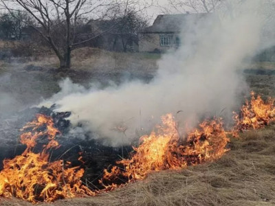 «Не паліть суху траву та сміття!»: У Камʼянському районі ліквідували займання в екосистемі