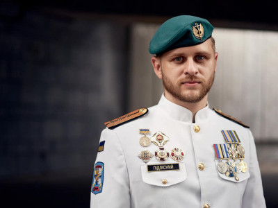 Офіцер-морпіх Андрій Підлісний: “Система нагород в Україні – це коли…”