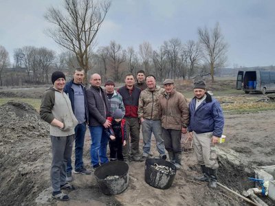 У громаді на Тернопільщині провели зариблення любительських ставків