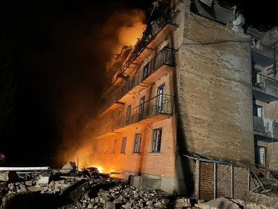 Атака дронами в Ржищеві під Києвом: відомо про зруйновано гуртожитки, є загиблі