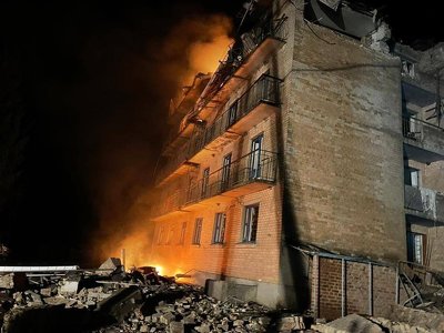 Атака дронами в Ржищеві під Києвом: відомо про зруйновано гуртожитки, є загиблі