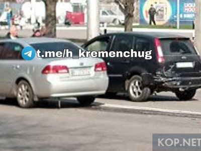 У Кременчуці не розминулись Ford та KIA