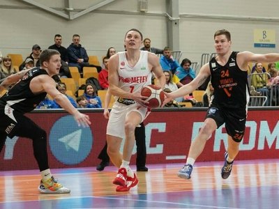 Прометей виграв перший матч 1/4 фіналу Латвійсько-Естонської ліги