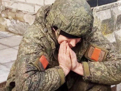 Бійці ЗСУ взяли в полон велику групу російських окупантів