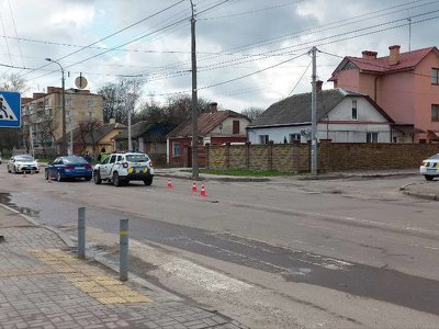 У Рівному на пішохідному переході збили на двох громадян