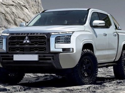 У мережі показали новий пікап Mitsubishi L200/Triton