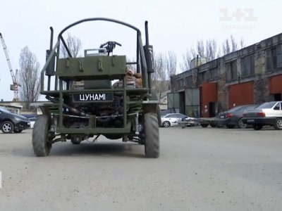 Волонтери виготовили унікальний баггі для ППО (ВІДЕО)