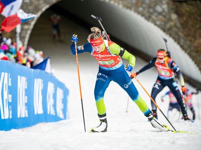 Лампіч виграла мас-старт на чемпіонаті Словенії після 10 кіл штрафу