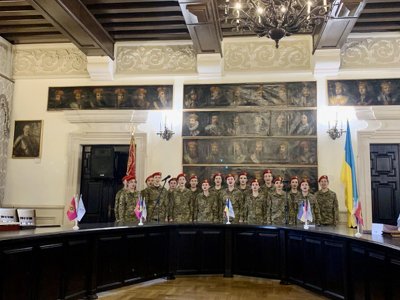 Восьму річницю з дня створення Тернопільського військового коледжу відзначили у Збаразькому замку