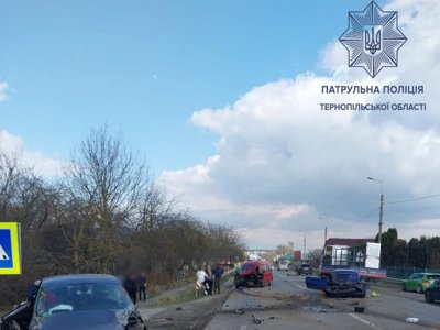 На Тернопільщині сталася велика аварія з потерпілими