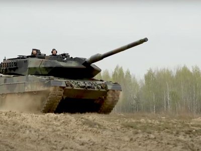 Збройні Сили України вперше показали німецькі танки Leopard 2A6…