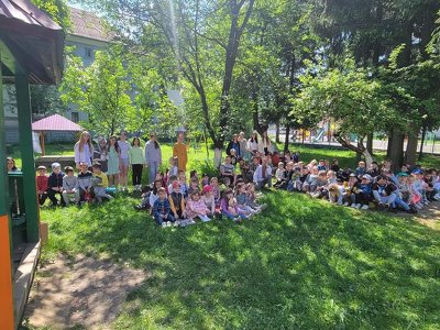 У Рахові у КБЗ відбулась екологічна вистава для дошкільнят