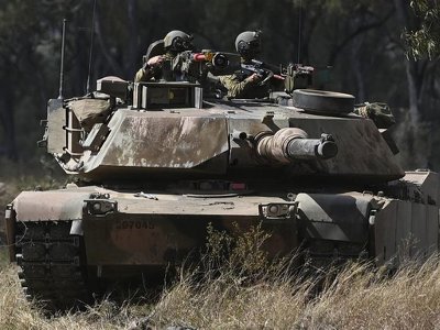 Українські військові розпочали навчання на танках Abrams