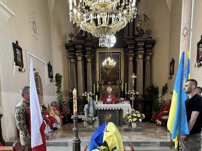 У Підволочиську поховали “Монаха”, який віддав своє життя за Батьківщину