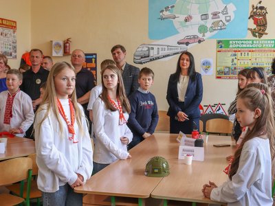 У Калуській громаді відкрито перший клас безпеки