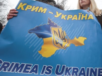 В окупованому Криму по телебаченню показали ролик про контрнаступ України