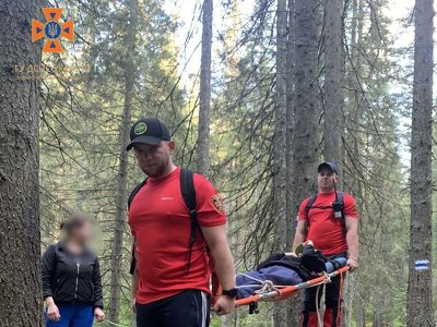 Гірські рятувальники двічі залучались для надання допомоги туристам в горах