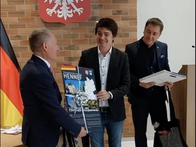 Сарни підписали договір про співпрацю з німецьким містом