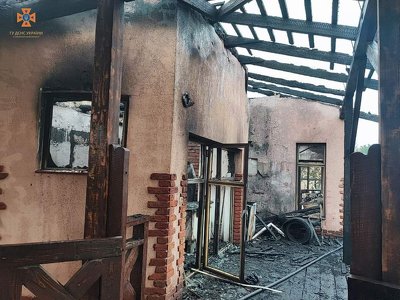 Пожежа в Мукачеві, горів будинок