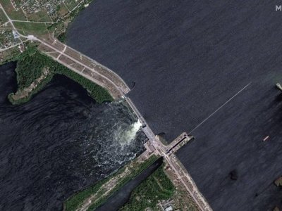 Підрив Каховської ГЕС: у Дніпро потрапило 150 тонн мастила