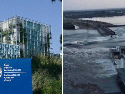 Підрив дамби Каховської ГЕС: Україна поінформувала прокурора МКС Хана