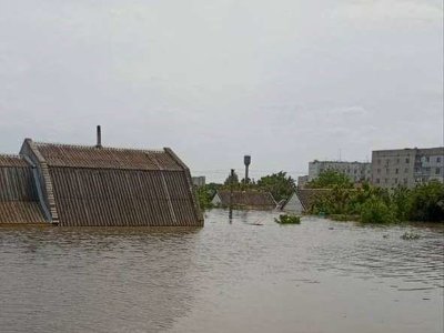 Стало відомо, яке місто на Херсонщині наприкінці дня може повністю піти під воду.